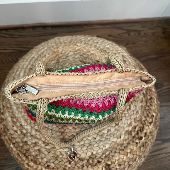 The SAK Rainbow Crochet Mini Tote - Picture 6 of 11